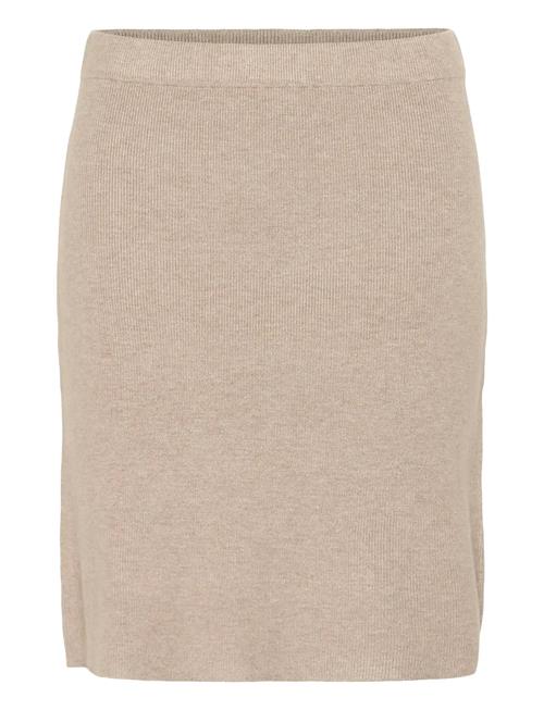 Crdela Knit Skirt Cream Beige