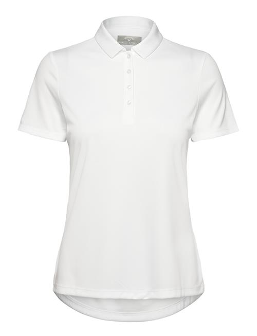 Ss Tournament Polo Callaway White