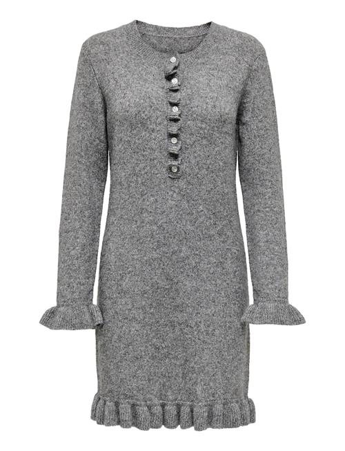 Onlmera Life Ls Frill Dress Ex Knt ONLY Grey