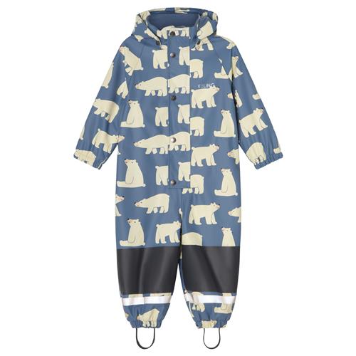 Kuling Douglas Foret Regndragt Polar Bear  98/104 cm  Blå  98/104 cm  Unisex