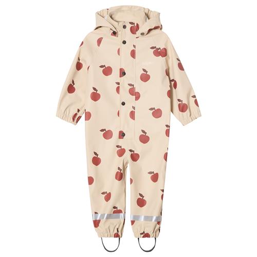 Kuling Leeds Uforet Regnovertræksdragt Foggy White Big Apple  122/128 cm  Hvid  122/128 cm  Unisex