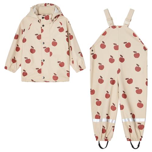Kuling San Marino Uforet Regnsæt Foggy White Big Apple  74/80 cm  Hvid  74/80 cm  Unisex