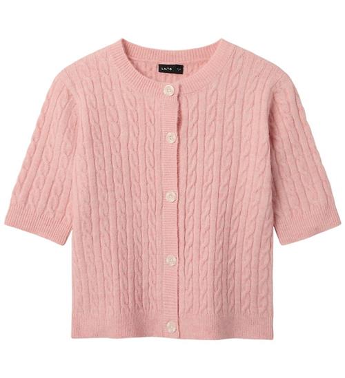 LMTD Cardigan - Strik - NlfKave - Crystal Pink