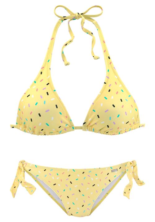 BUFFALO Bikini  gul / lyselilla / laks / sort / hvid