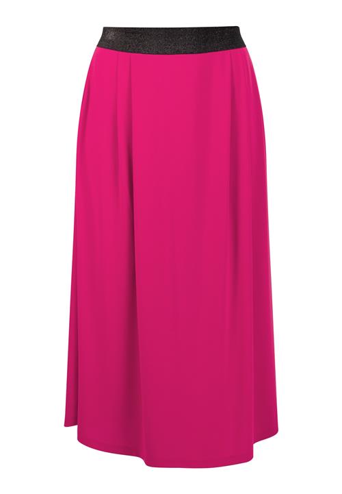 faina Nederdel  fuchsia / sort