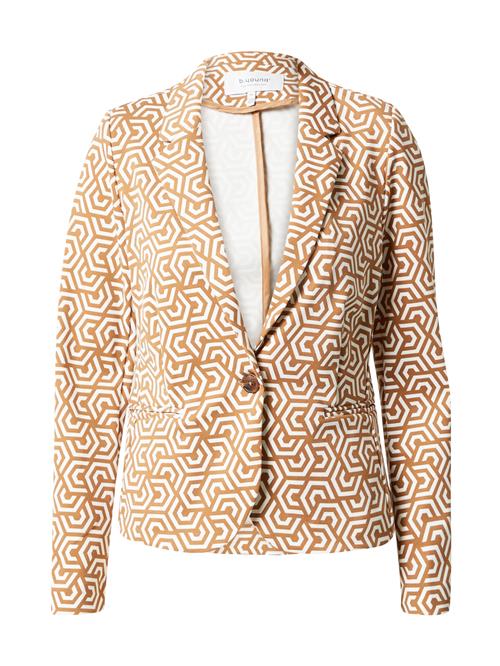 b.young Blazer 'Rizetta'  lysebrun / hvid