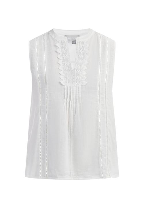 Usha Bluse  hvid