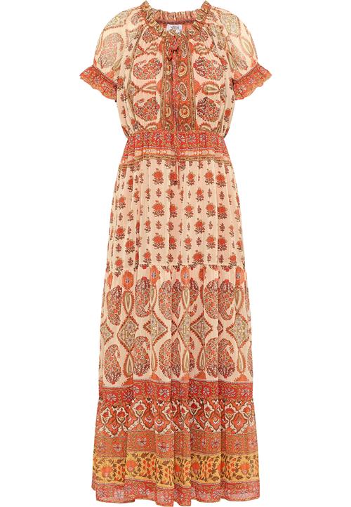 usha FESTIVAL Kjole  beige / brun / orange