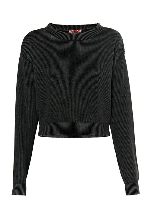 myMo ROCKS Pullover 'Ucy'  sort-meleret