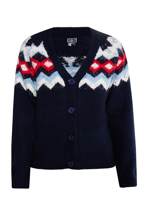 DreiMaster Maritim Cardigan  navy / lyseblå / rød / hvid
