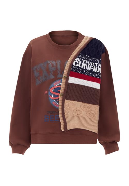 HOMEBASE Sweatshirt  brun / blandingsfarvet
