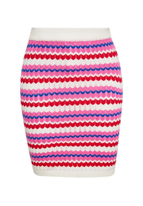 IZIA Nederdel  royalblå / pink / rød / uldhvid