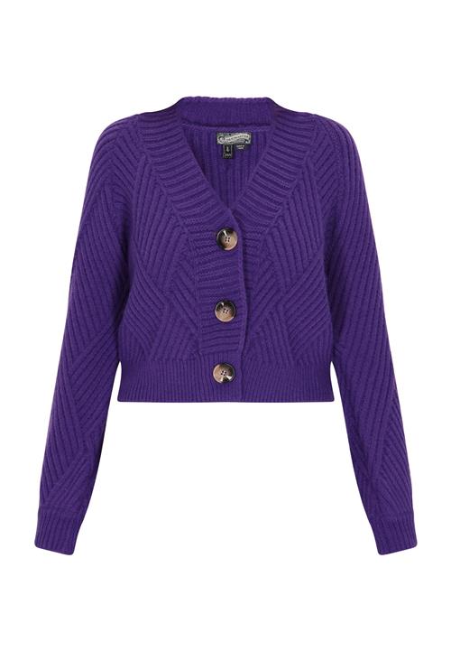 DreiMaster Vintage Cardigan  mørkelilla