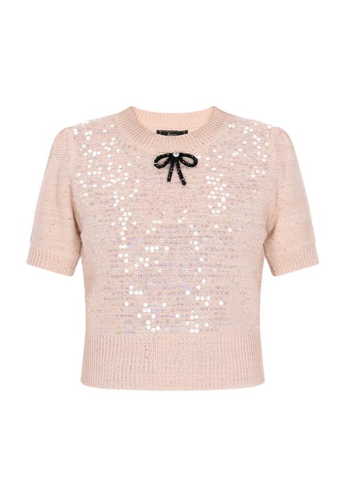 faina Pullover 'Fashion Look'  nude / sort