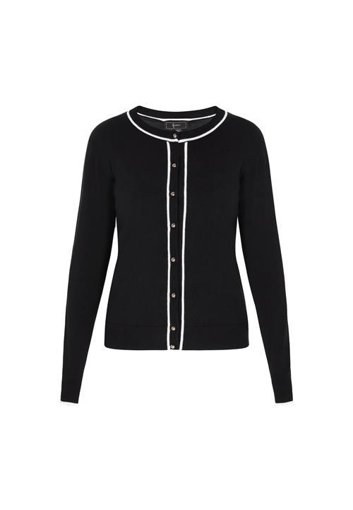 faina Cardigan  sort / hvid