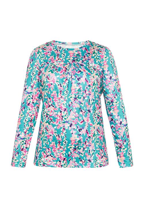 FELIPA Shirts 'Fashion Look'  creme / turkis / lilla / lysviolet
