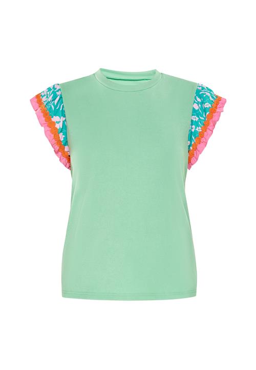 FELIPA Shirts 'Fashion Look'  grøn / orange / lyserød / hvid