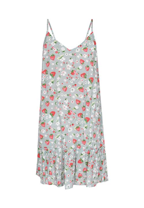 swirly Sommerkjole  grøn / blandingsfarvet