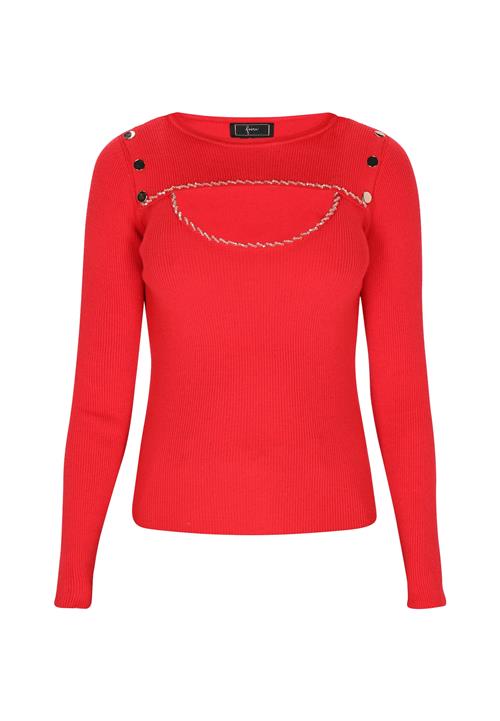 faina Pullover  rød