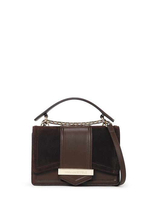 Karl Lagerfeld Skuldertaske  umbra / mørkebrun