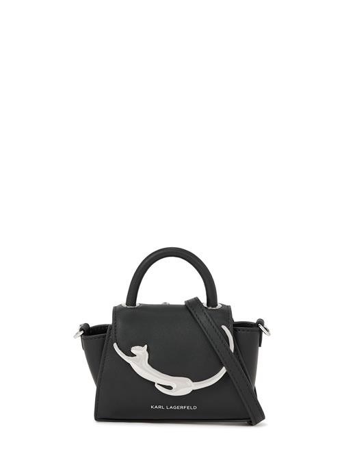 Karl Lagerfeld Håndtaske 'Choupette'  grå / sort