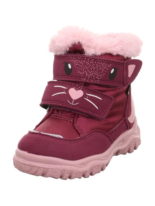 SUPERFIT Snowboots 'HUSKY+'  lyserød / bordeaux / sort / offwhite