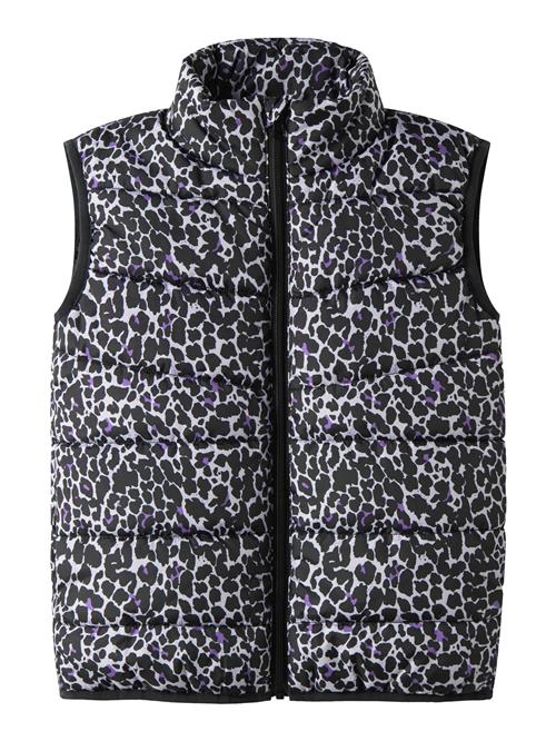 NAME IT Vest 'NKFMYLANE'  lyselilla / sort / hvid