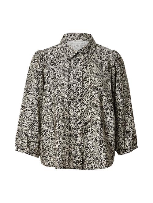 MSCH COPENHAGEN Bluse 'Cielo Amabella'  beige / sort