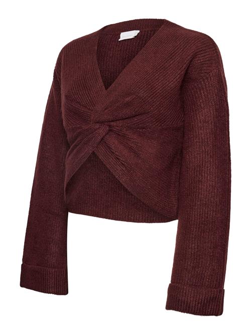 MAMALICIOUS Pullover 'MLSVALA'  vinrød