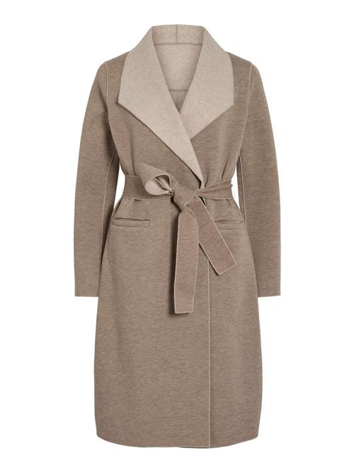 VILA Overgangsfrakke 'VIJUICE'  taupe