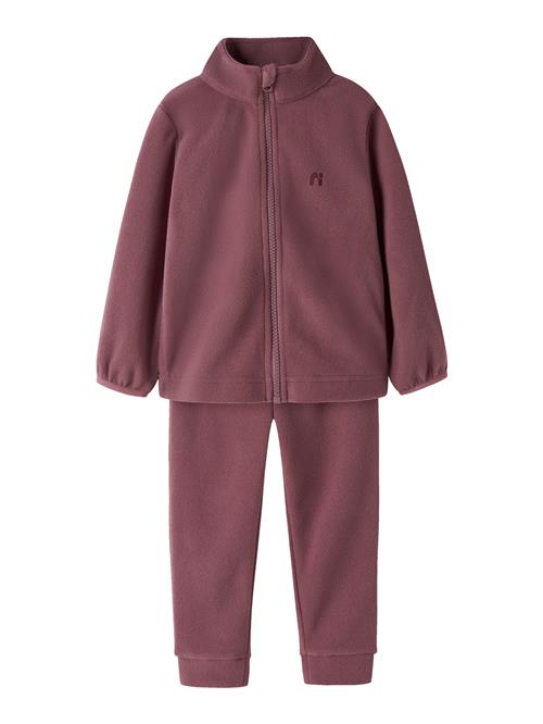 NAME IT Fleece Sæt Spektra Rose Brown