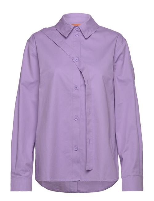 Se Sgmartina Solid, 2002 Heavy Poplin STINE GOYA Purple ved Booztlet