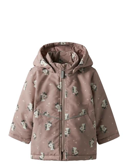 Nmfmaxi Pa Jacket Aop Noos Name It Pink