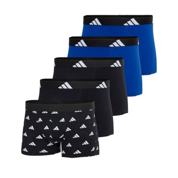 adidas 5P Active Flex Trunks Sort/Blå bomuld Medium Herre
