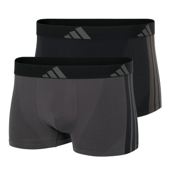 adidas 2P Active Micro Stretch Seamless Trunks Flerfarvet Small Herre