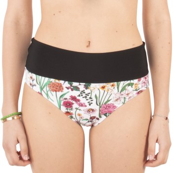 Chantelle Flowers High Waist Bikini Brief Hvid m Blomste 44 Dame