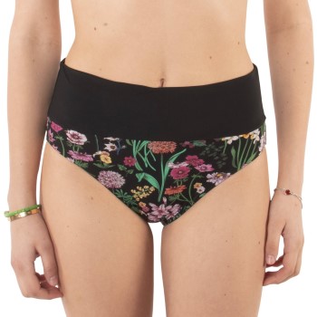 Chantelle Flowers High Waist Bikini Brief Sort blomstret 42 Dame