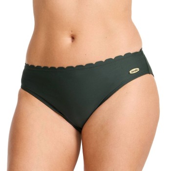 Damella Emily Wavy Bikini Brief Mørkgrøn  38 Dame