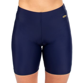 Damella Meg Basic Long Bikini Boxer Marineblå 48 Dame