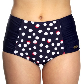 Damella Meryl Spots Bikini Maxi Brief Marineblå 48 Dame