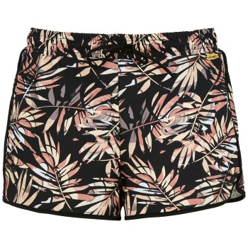 Damella Uma Bikini Shorts Sort mønstret Large Dame