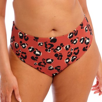 Elomi Kotiya Mid Rise Bikini Brief Orange/Sort 46 Dame