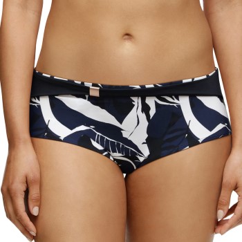 Femilet Honduras Midi Bikini Brief Blå/Hvid 44 Dame