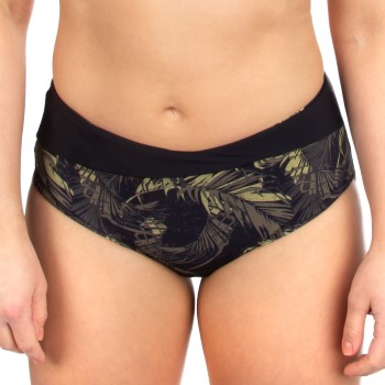 Femilet Honduras Midi Bikini Brief Grøn Mønster 44 Dame