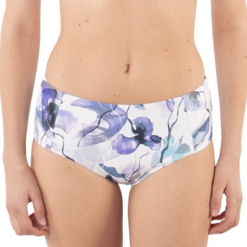 Femilet Java Sustainable Midi Bikini Brief Violet Mønster polyamid 46 Dame