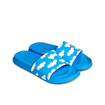 Happy socks Happy Socks Cloudy Pool Slide Blå Mønster Str 44/45