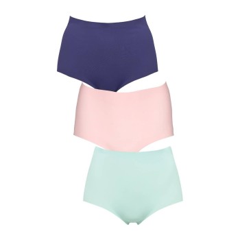 Missya Trusser 3P Seamless Maxi Blå/Rosa X-Large Dame