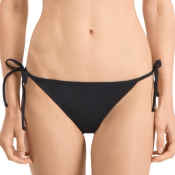 Puma Side Tie Bikini Bottom Sort Large Dame
