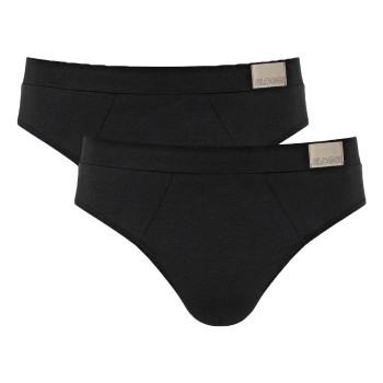 Sloggi 2P For Men GO Natural Brief Sort bomuld XX-Large Herre