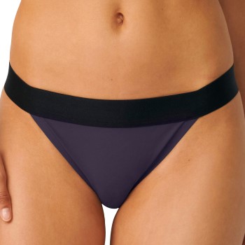 Sloggi Shore Tropical Gar Brazilian Bikini Brief Blå/Grå Medium Dame